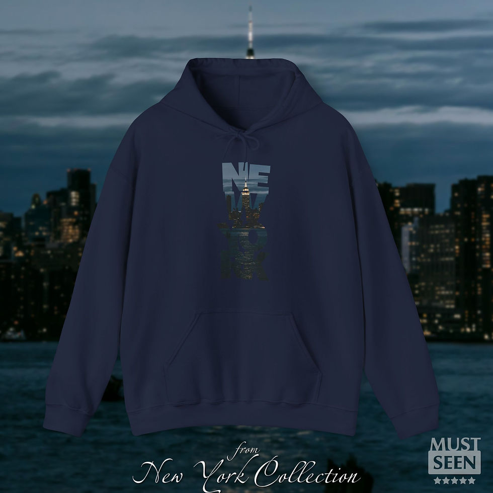 Thumbnail: Must Seen New York Hoodie CFI V4 - Navy