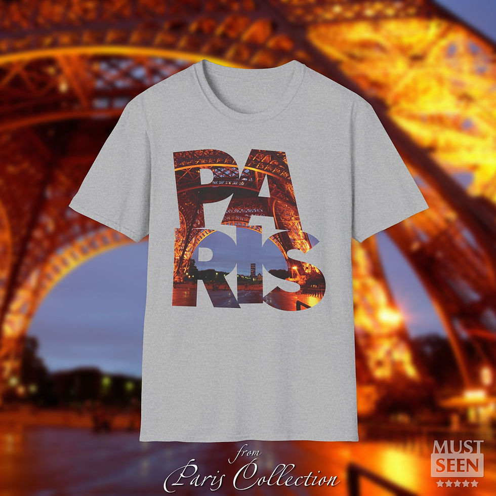 Thumbnail: Must Seen Paris T-Shirt CFI V1 - Sport Grey