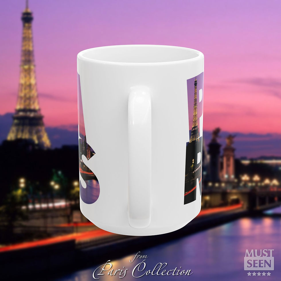 Thumbnail: Must Seen Paris Mug CFI V3 - Big - Back