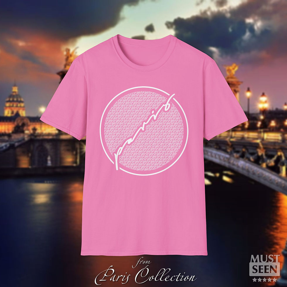 Thumbnail: Must Seen Paris T-Shirt CN C 4 - Azalea