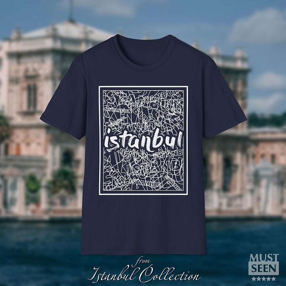 Thumbnail: Must Seen Istanbul T-Shirt TF CN 2 - Navy