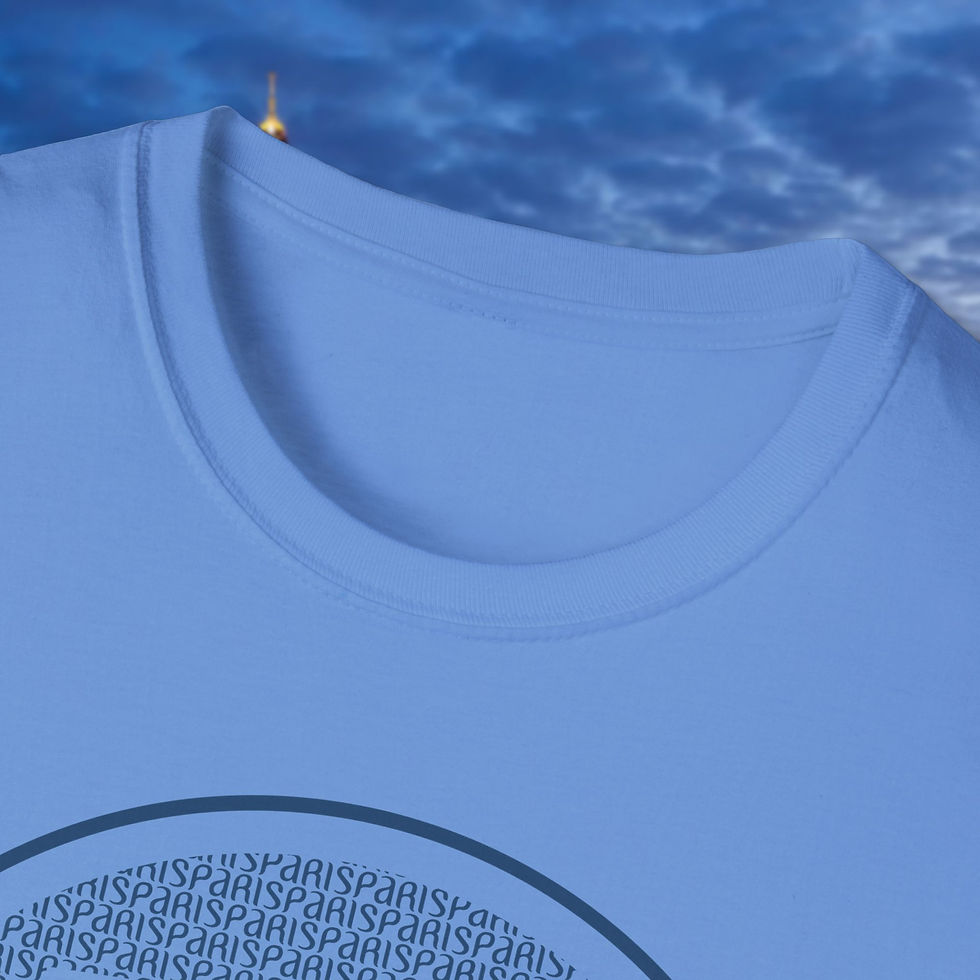 Thumbnail: Must Seen Paris T-Shirt - C V1 - Close up