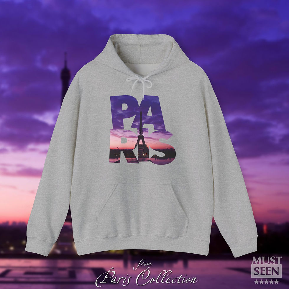 Thumbnail: Must Seen Paris Hoodie CFI V6 - Sport Grey
