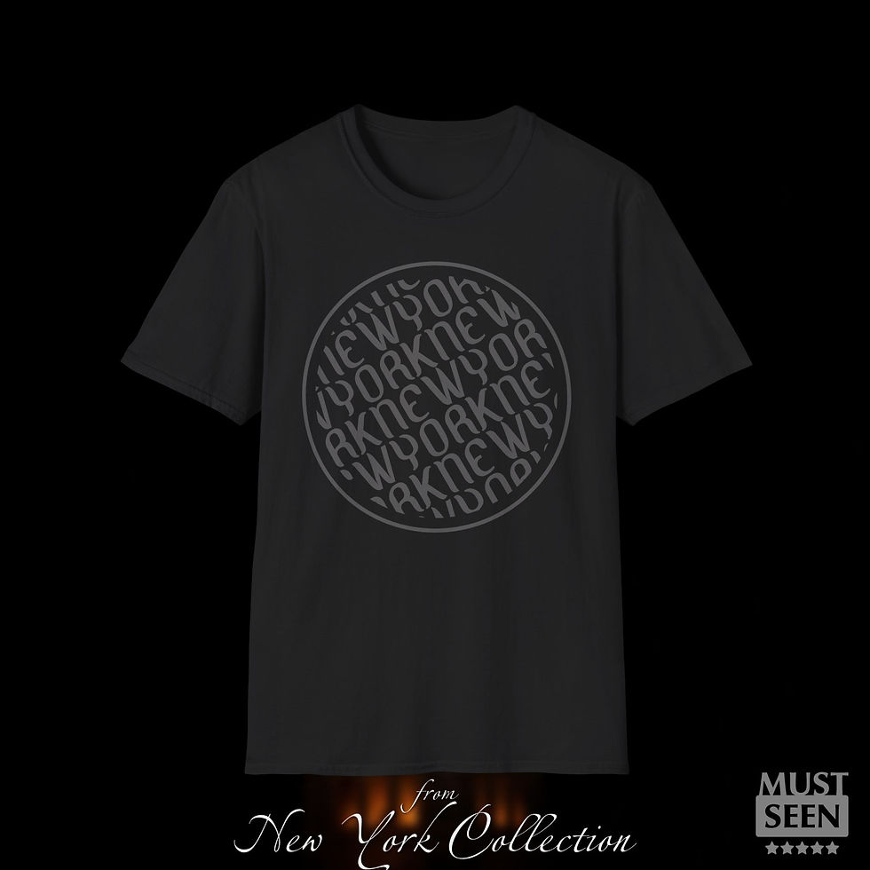 Thumbnail: Must Seen New York T-Shirt C 8 - Black