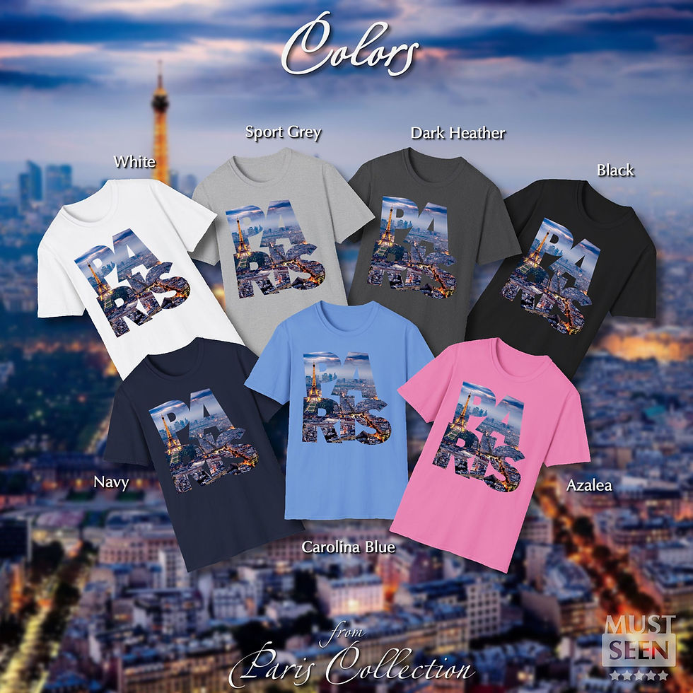Thumbnail: Must Seen Paris T-Shirt CFI V2 - Colors