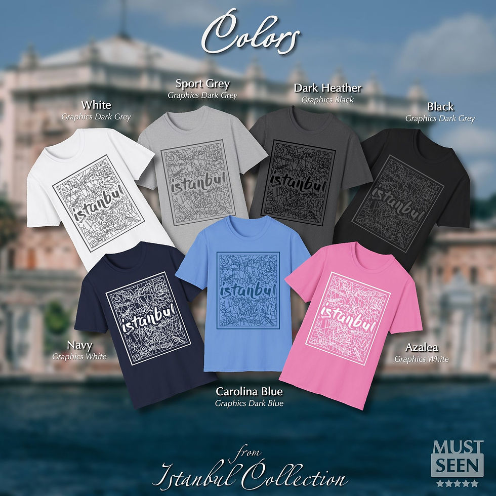 Thumbnail: Must Seen Istanbul T-Shirt TF CN 2 - Colors
