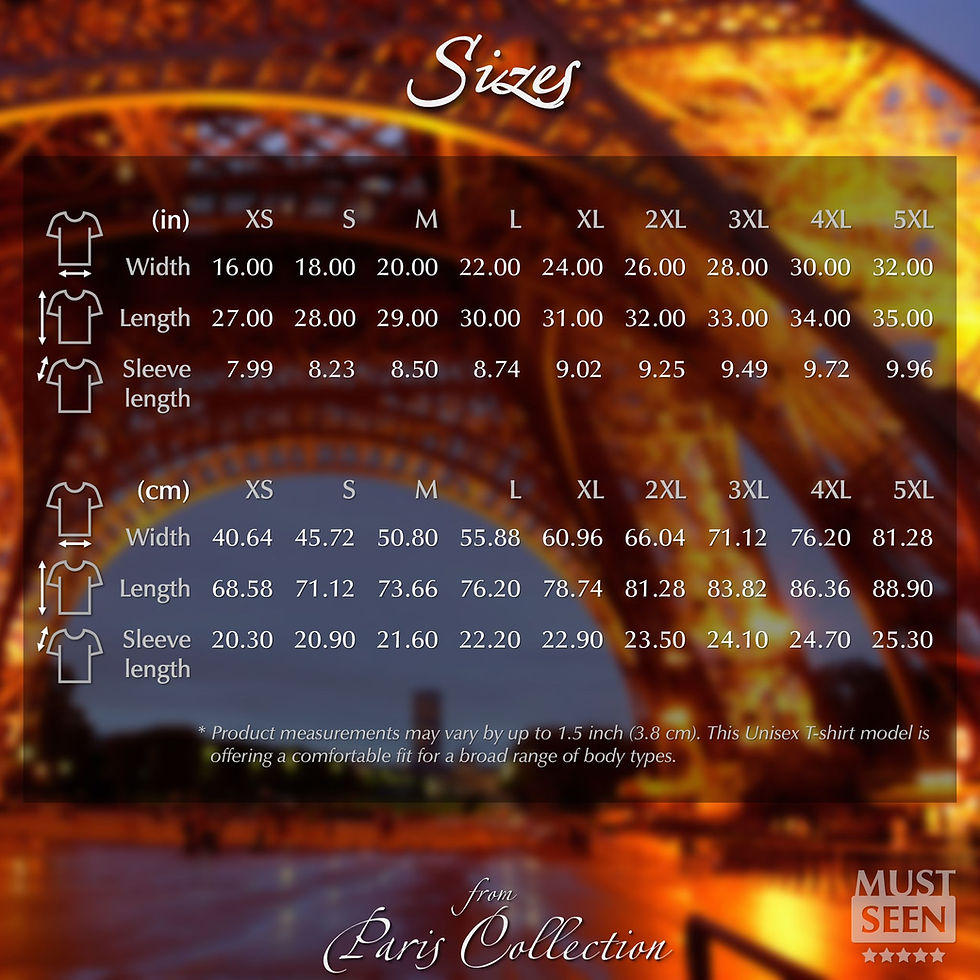 Thumbnail: Must Seen Paris T-Shirt CFI V1 - Sizes
