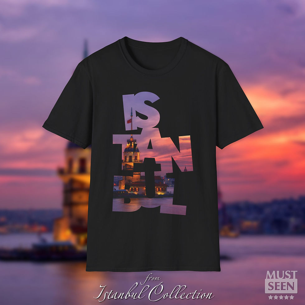 Thumbnail: Must Seen Istanbul T-Shirt CFI V1 - Black