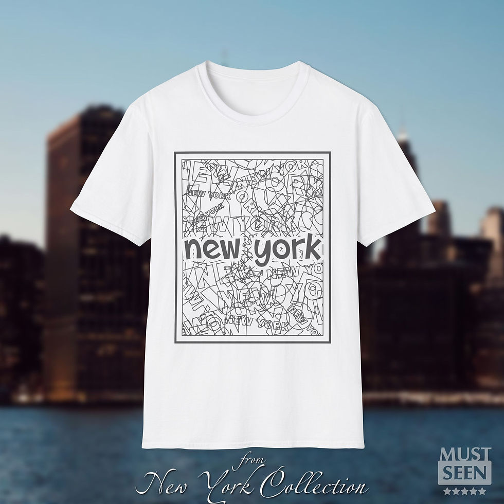 Thumbnail: Must Seen New York T-Shirt TF CN 1 - White