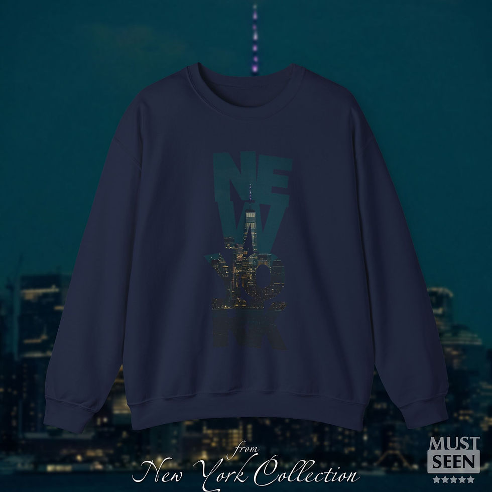 Thumbnail: Must Seen New York Sweatshirt CFI V1 - Navy
