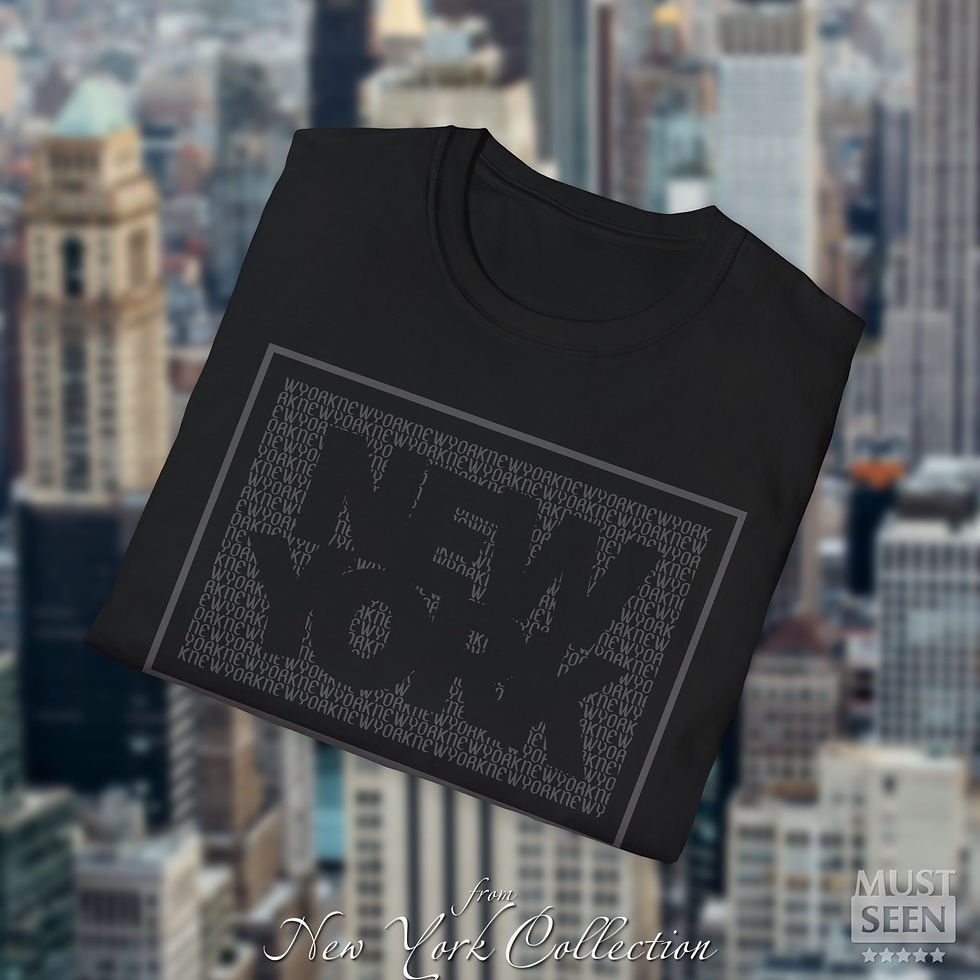 Thumbnail: Must Seen New York T-Shirt - LDR2 - Folded
