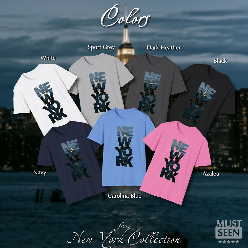 Thumbnail: Must Seen New York T-Shirt CFI V4 - Colors