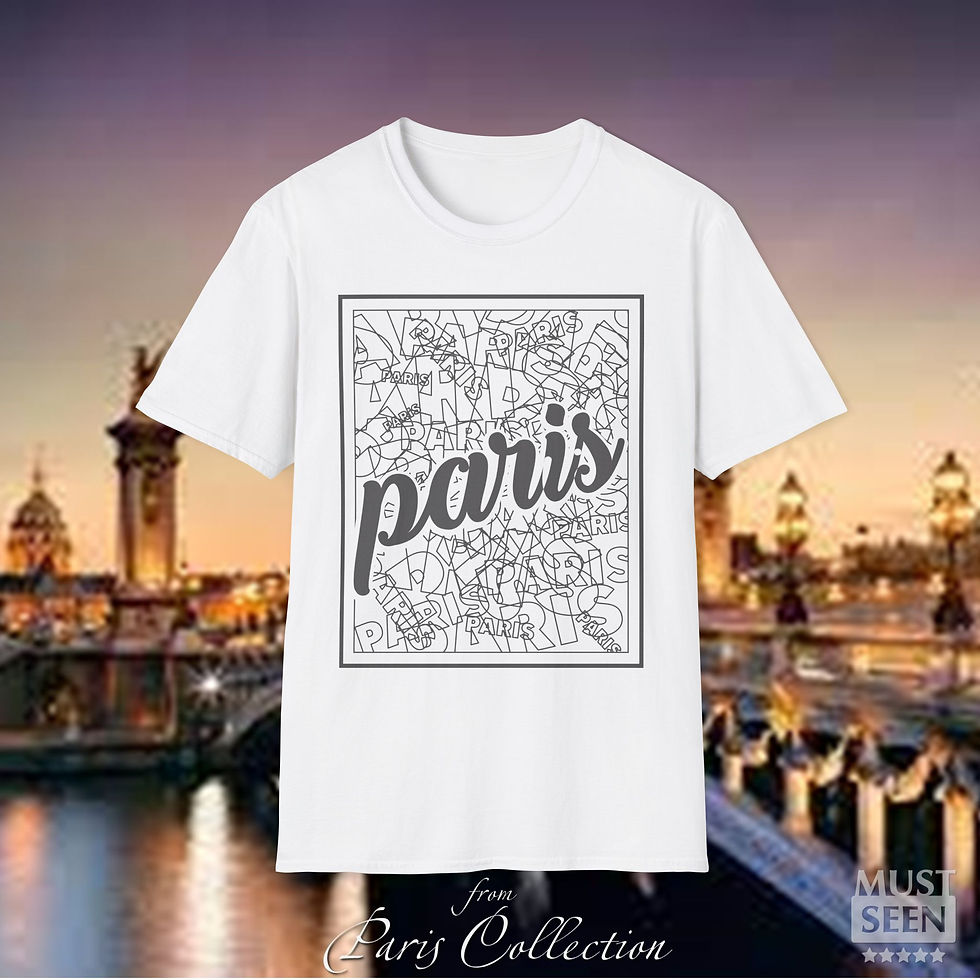 Thumbnail: Must Seen Paris T-Shirt TF CN 5 - White