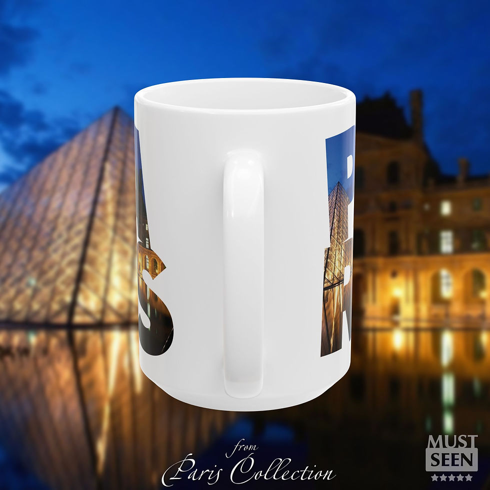 Thumbnail: Must Seen Paris Mug CFI V4 - Big - Back