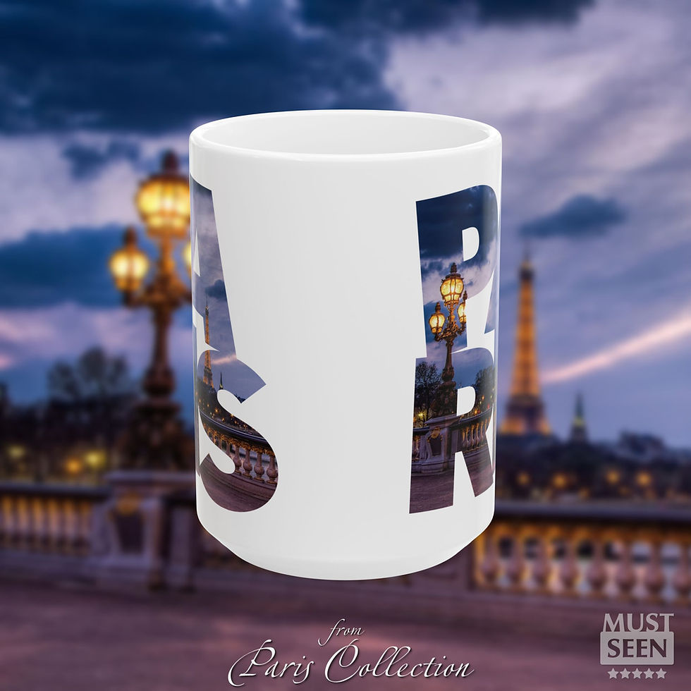 Thumbnail: Must Seen Paris Mug CFI V10 - Big - Front