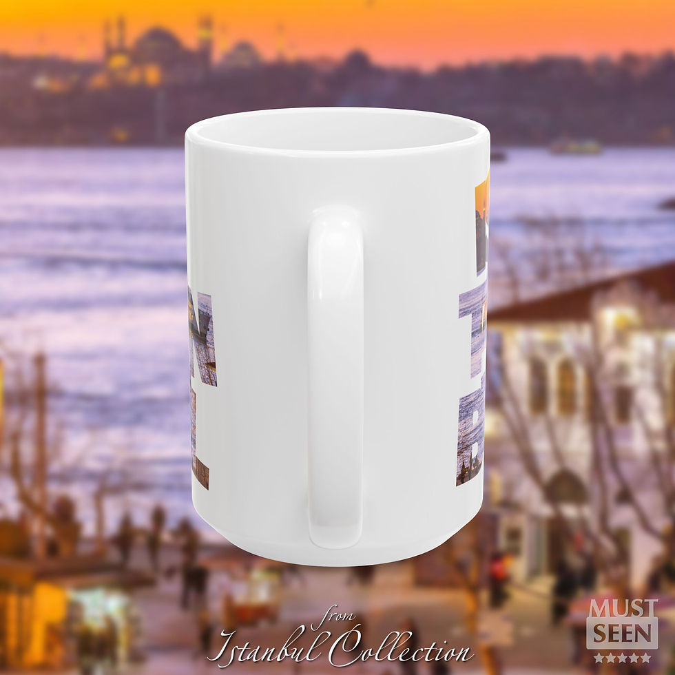Thumbnail: Must Seen Istanbul Mug CFI V3 - Big - Back