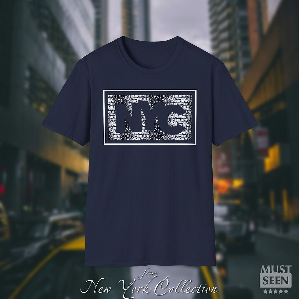Thumbnail: Must Seen New York T-Shirt - S2 - Navy