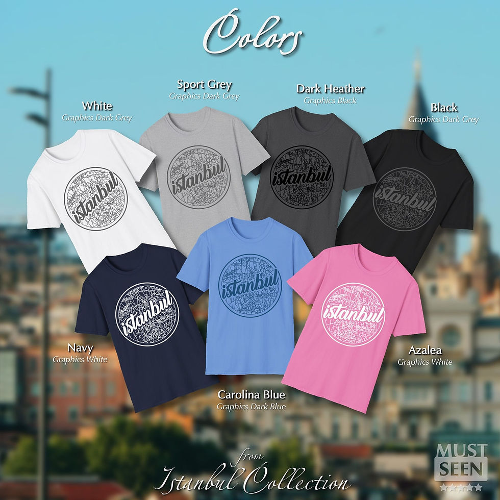 Thumbnail: Must Seen Istanbul T-Shirt TF CN C 5 - Colors