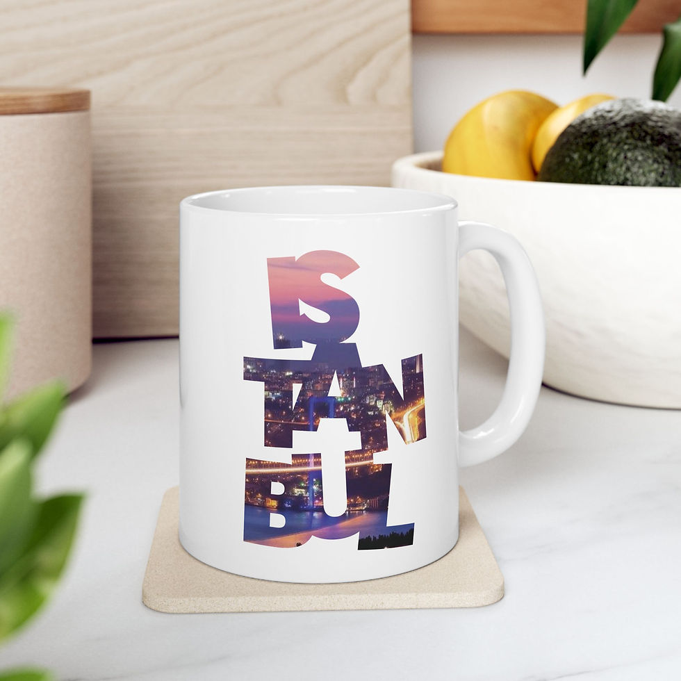 Thumbnail: Must Seen Istanbul Mug CFI V2 - Life Style - Right