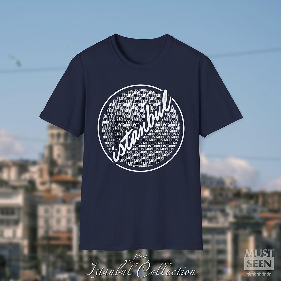 Thumbnail: Must Seen Istanbul T-Shirt CN C 5 - Navy