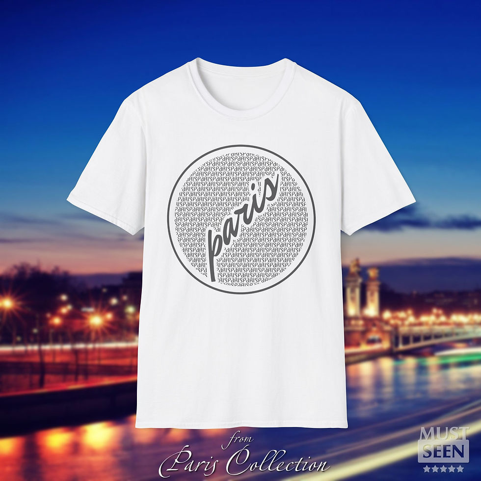 Thumbnail: Must Seen Paris T-Shirt CN C 5 - White