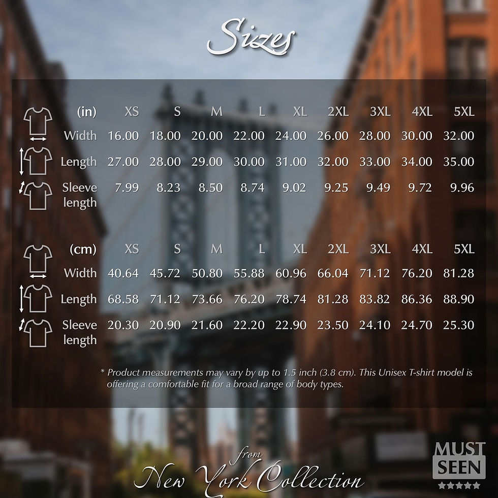 Thumbnail: Must Seen New York T-Shirt CN 2 - Sizes