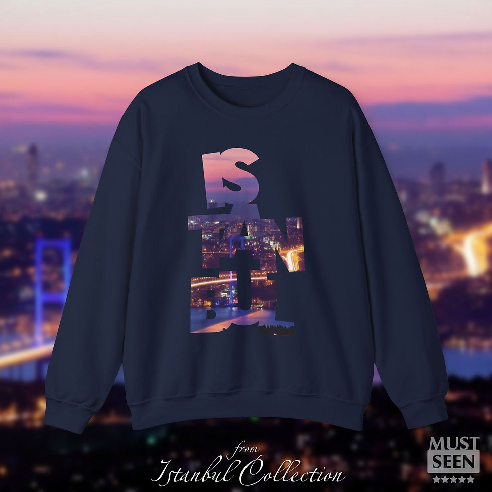 Thumbnail: Must Seen Istanbul Sweatshirt CFI V2 - Navy