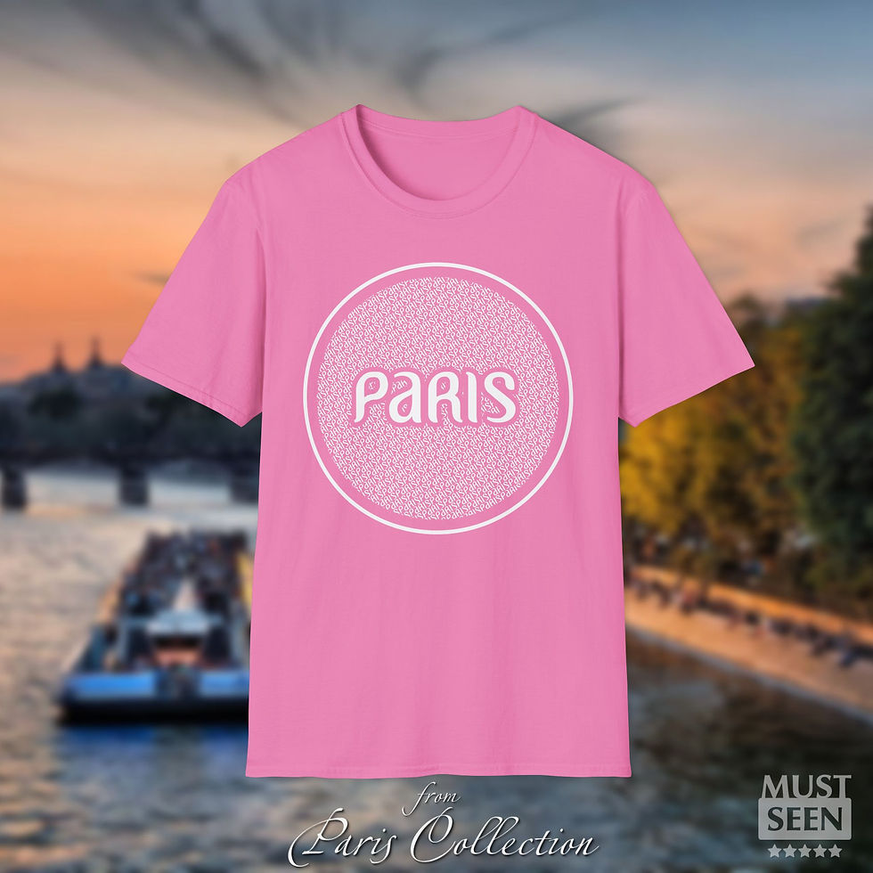 Thumbnail: Must Seen Paris T-Shirt CN C 1 - Azalea