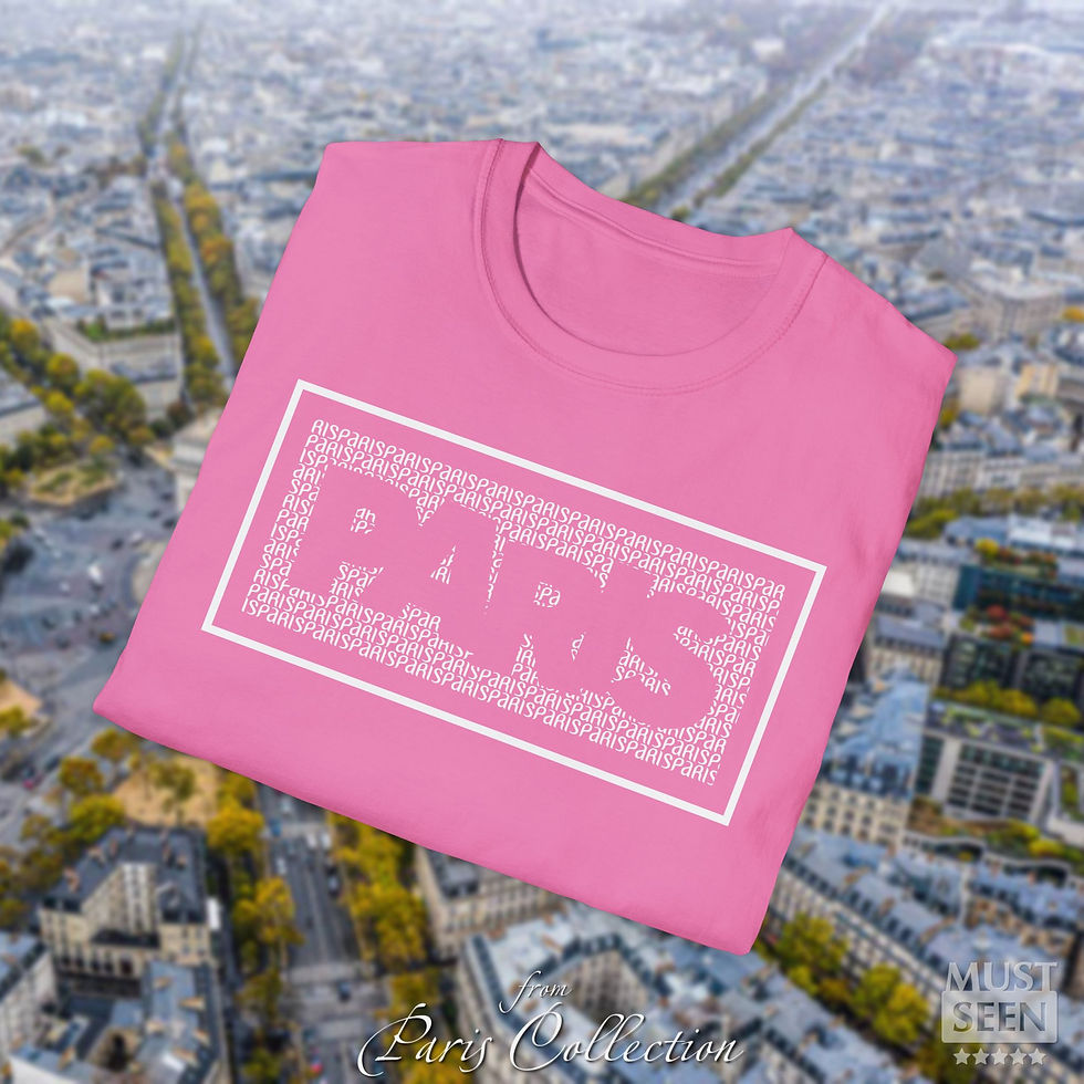 Thumbnail: Must Seen Paris T-Shirt - L2 - Folded