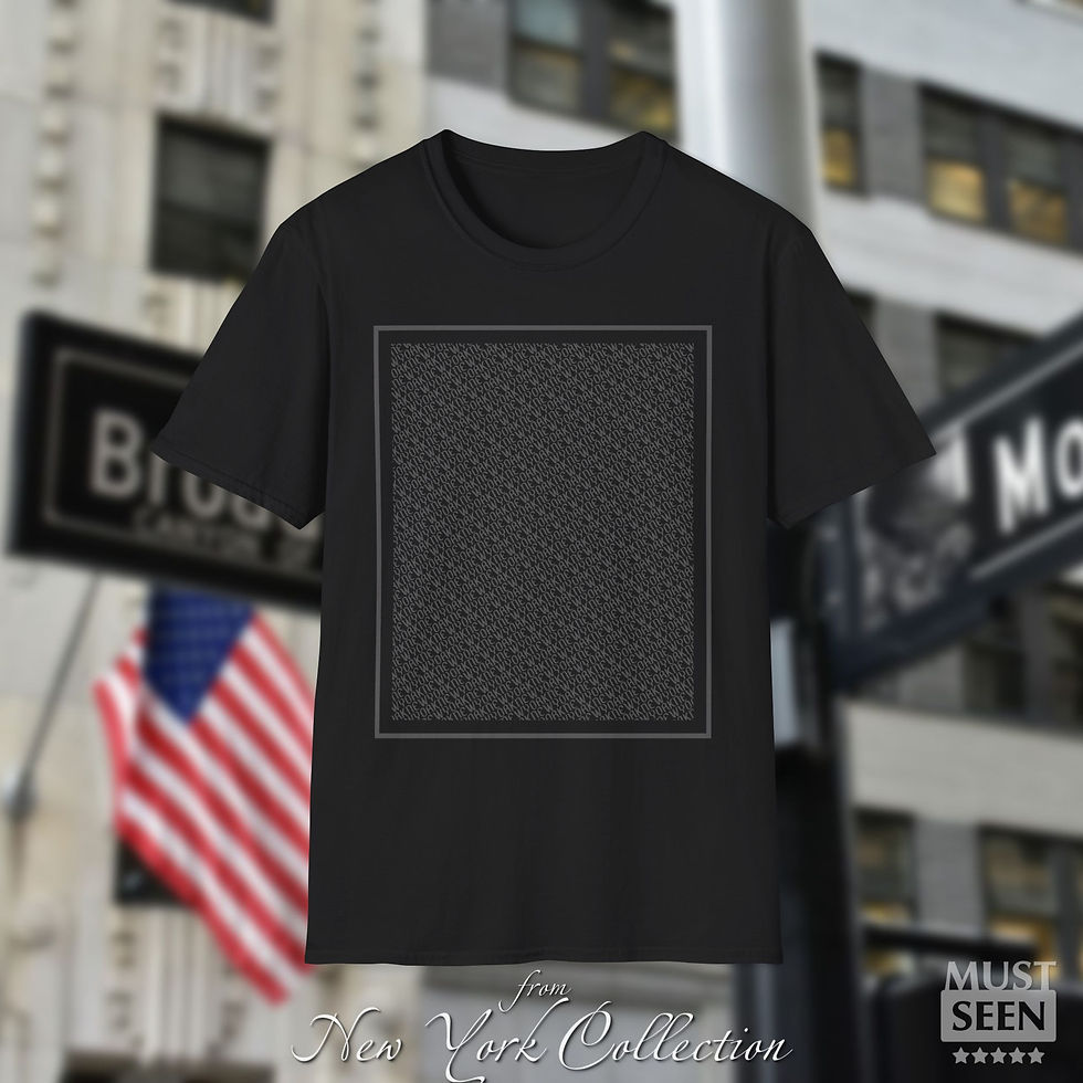 Thumbnail: Must Seen New York T-Shirt 6 - Black