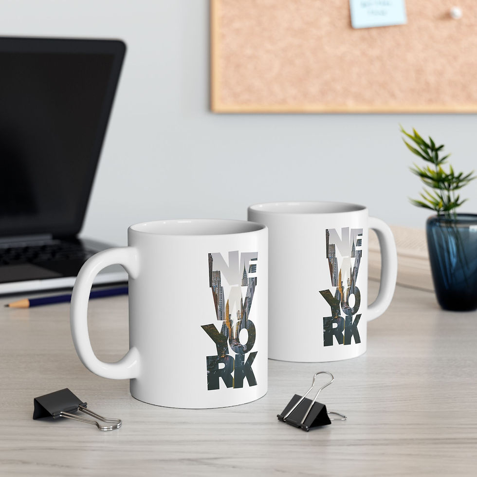 Thumbnail: Must Seen New York Mug CFI V3 - Life Style - Two Mugs