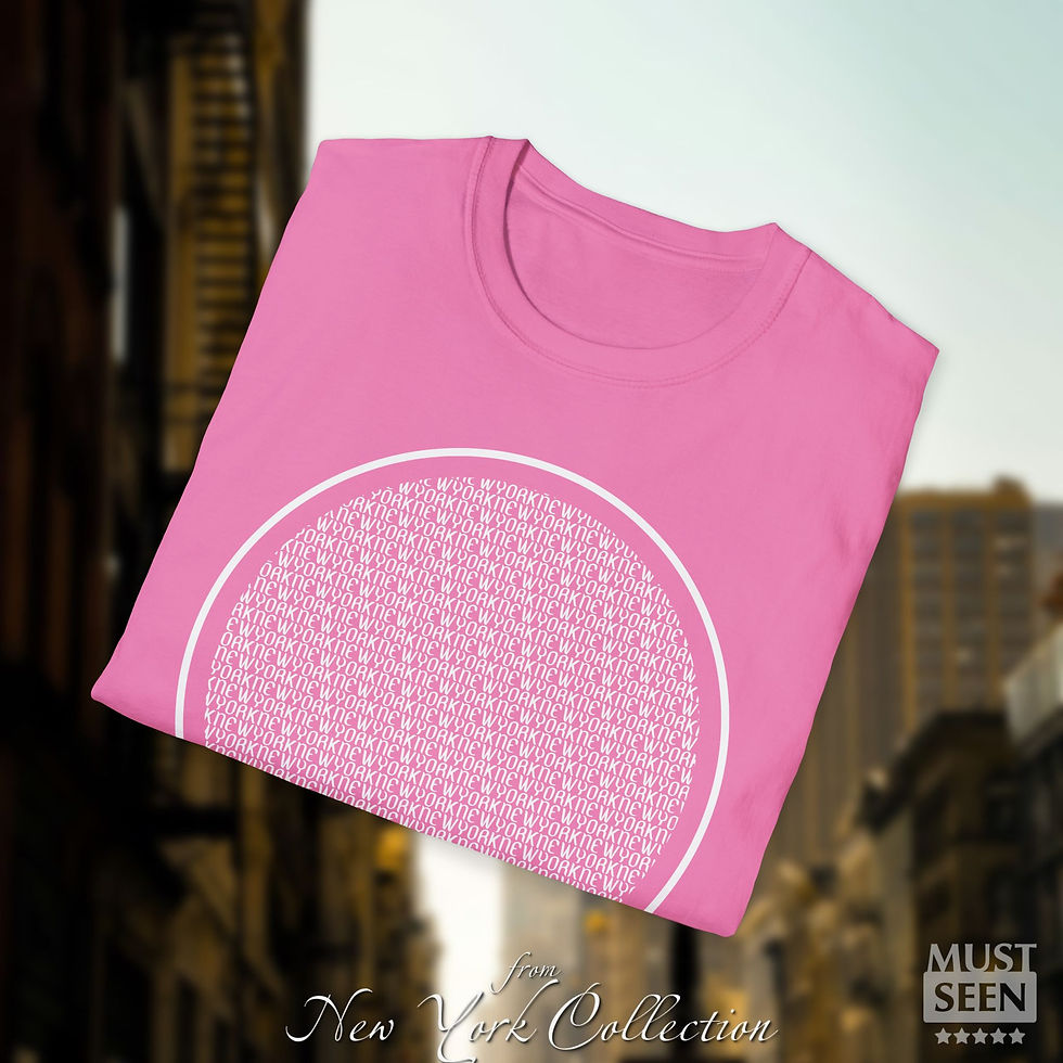 Thumbnail: Must Seen New York T-Shirt C 1 - Folded