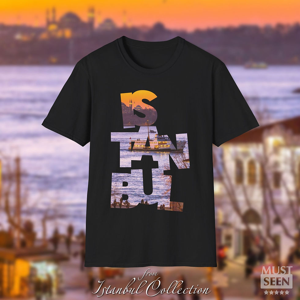 Thumbnail: Must Seen Istanbul T-Shirt CFI V3 - Black