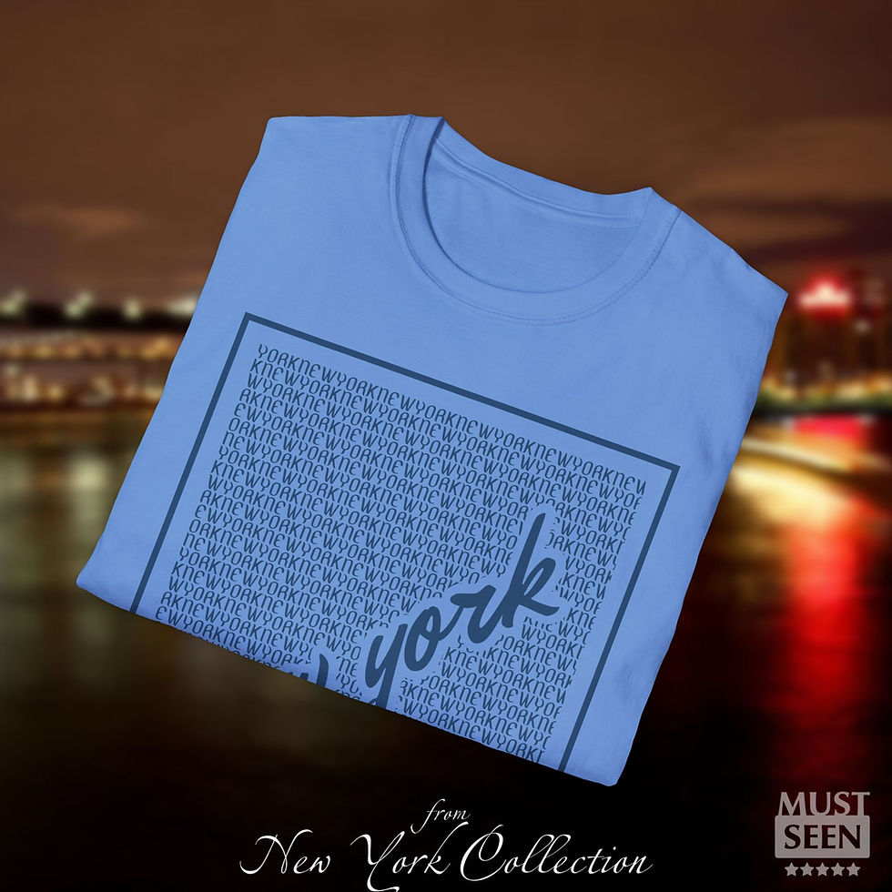 Thumbnail: Must Seen New York T-Shirt CN 5 - Folded