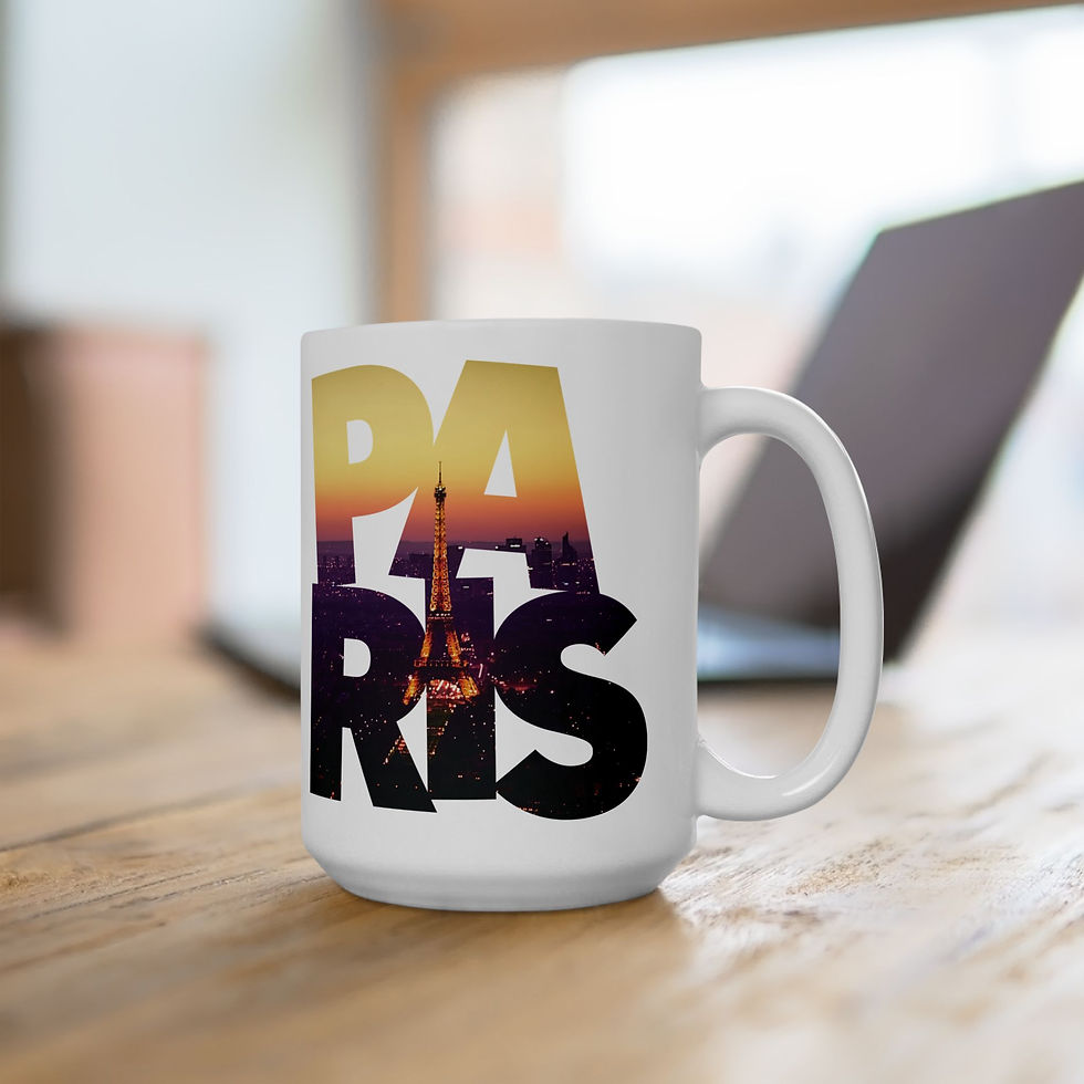 Thumbnail: Must Seen Paris Mug CFI V5 - Big - Life Style - Right