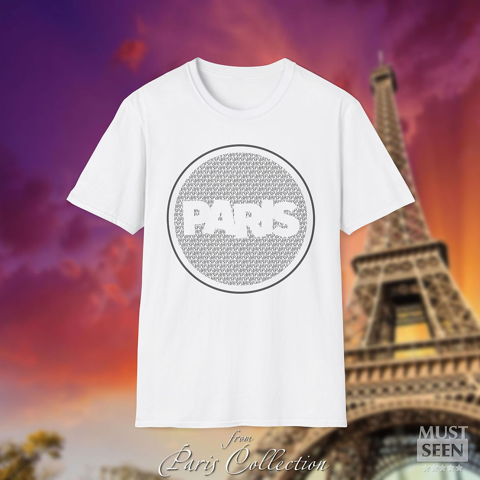 Thumbnail: Must Seen Paris T-Shirt - C L1 - White