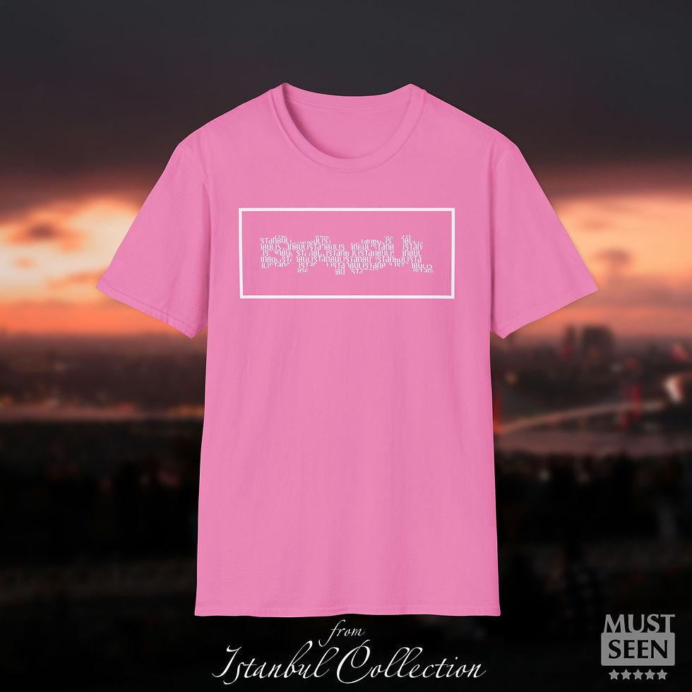 Thumbnail: Must Seen Istanbul T-Shirt  - L3 CFT - Azalea