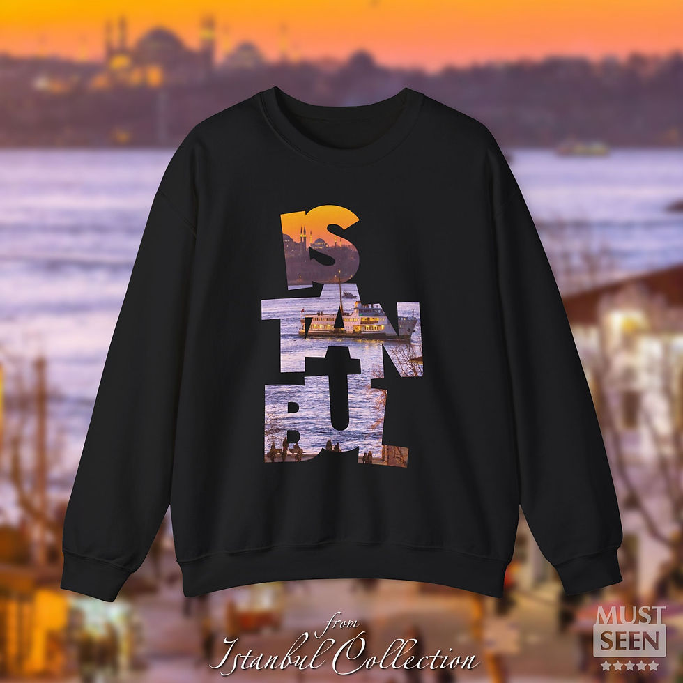 Thumbnail: Must Seen Istanbul Sweatshirt CFI V3 - Black