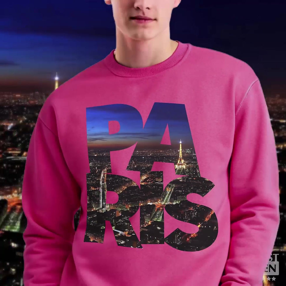 Must Seen Paris Sweatshirt CFI V7 - Video