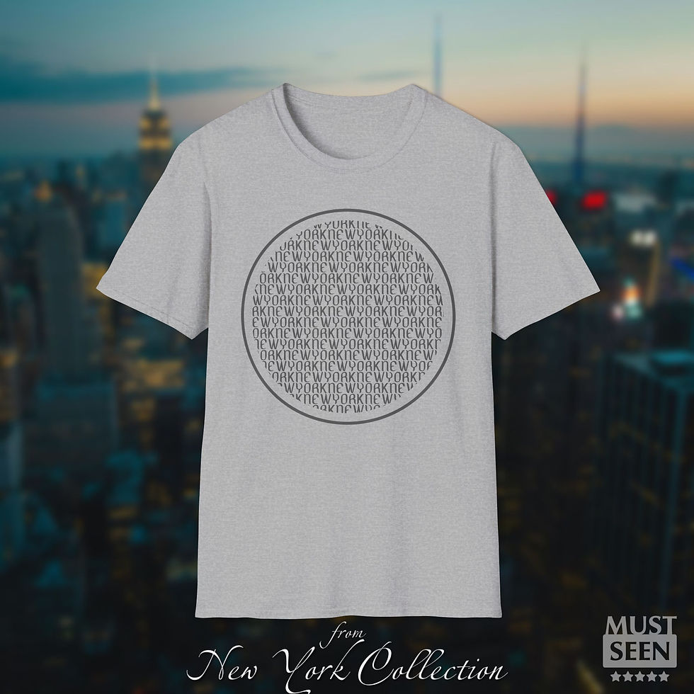 Thumbnail: Must Seen New York T-Shirt C 3 - Sport Grey