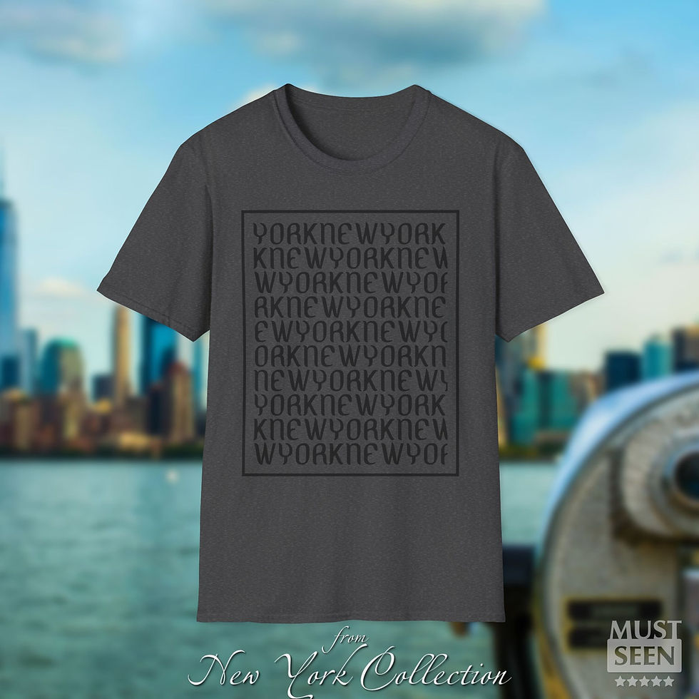 Thumbnail: Must Seen New York T-Shirt 5 - Dark Heather