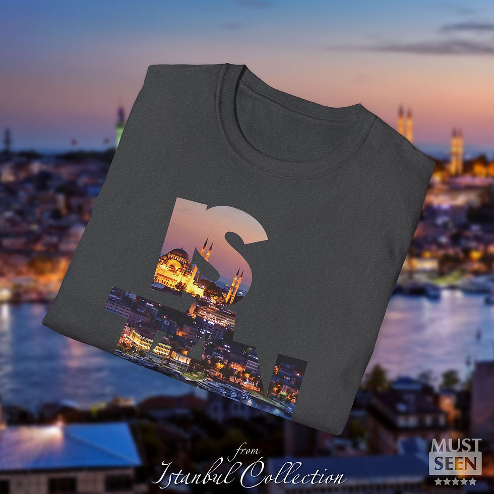 Thumbnail: Must Seen Istanbul T-Shirt CFI V10 - Folded