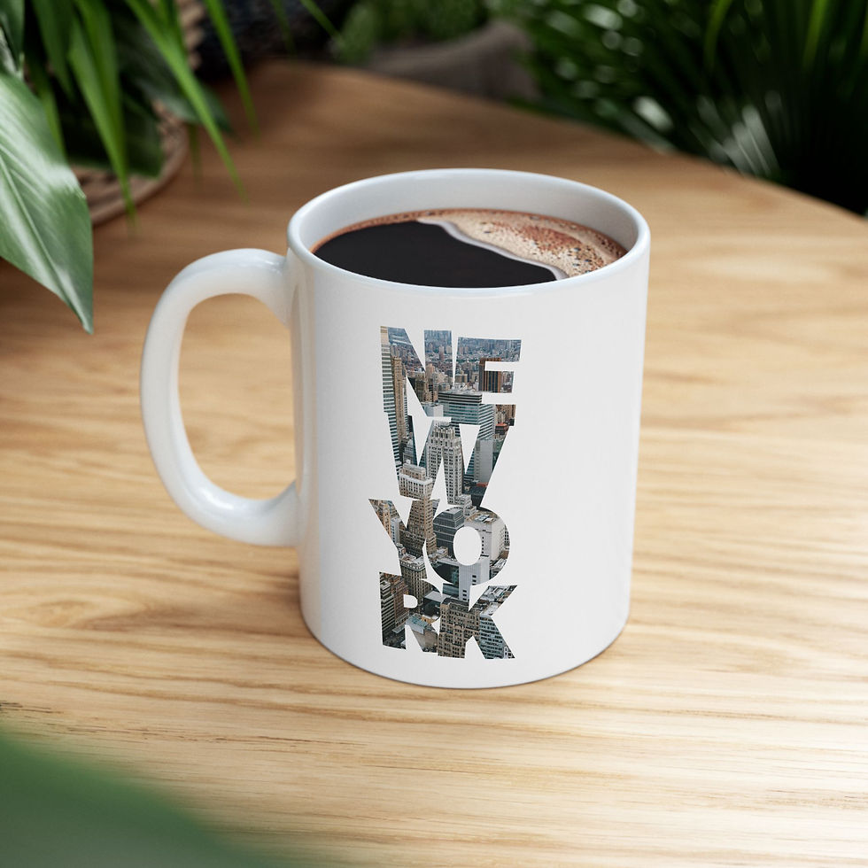 Thumbnail: Must Seen New York Mug CFI V8 - Life Style - Left, Filled