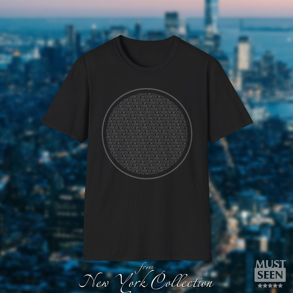 Thumbnail: Must Seen New York T-Shirt C 2 - Black