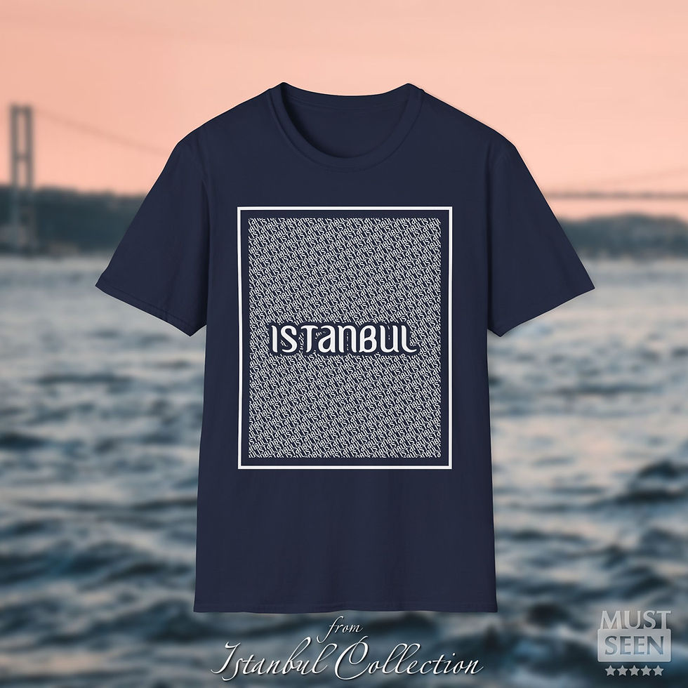 Thumbnail: Must Seen Istanbul T-Shirt CN 1 - Navy