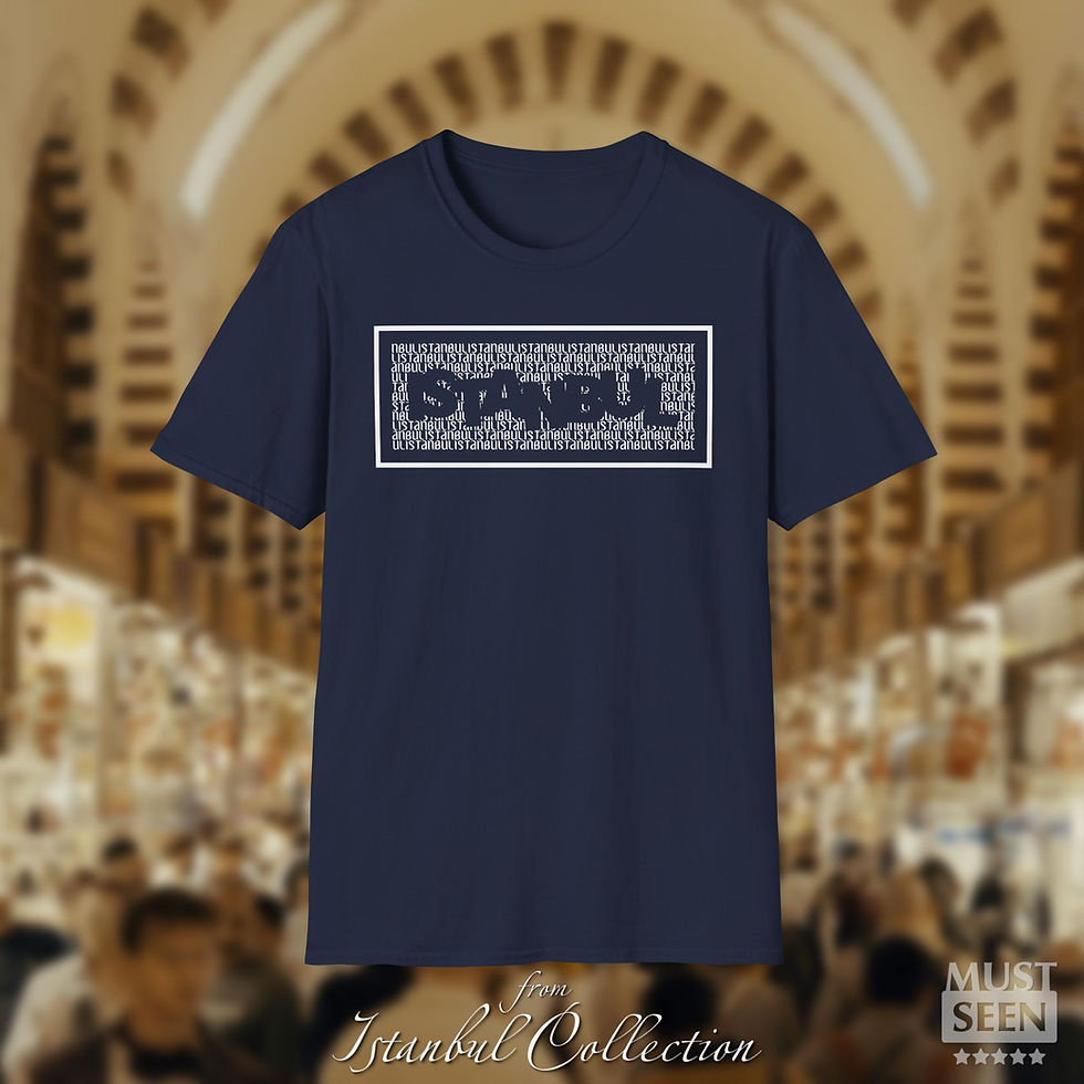 Thumbnail: Must Seen Istanbul T-Shirt  - L2 TSL - Navy