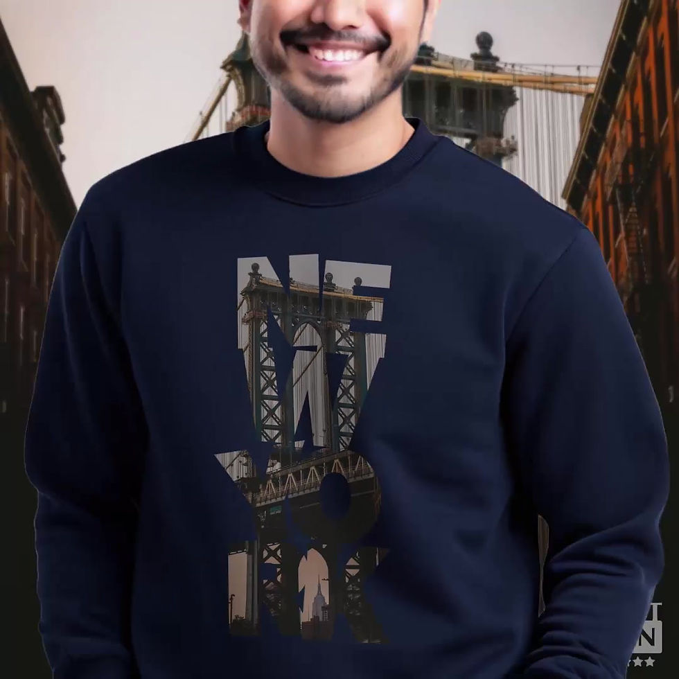Must Seen New York Sweatshirt CFI V5 - Video