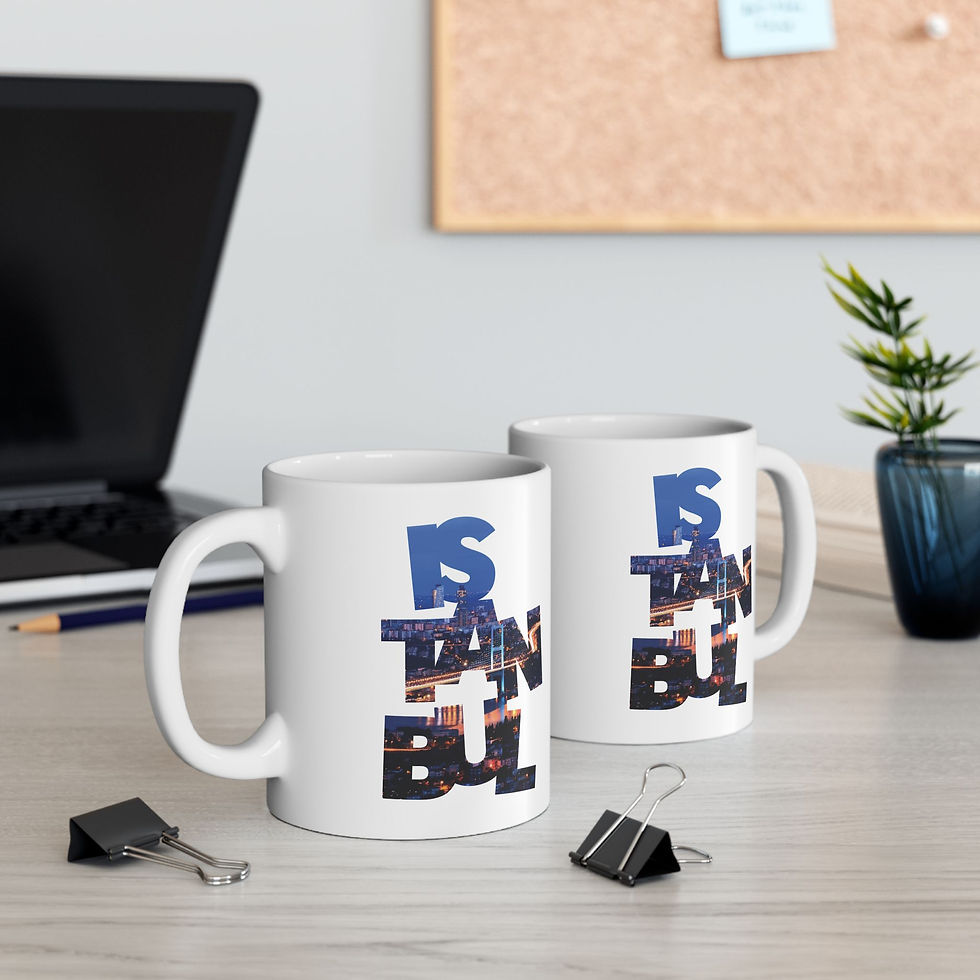 Thumbnail: Must Seen Istanbul Mug CFI V6 - Life Style - Two Mugs
