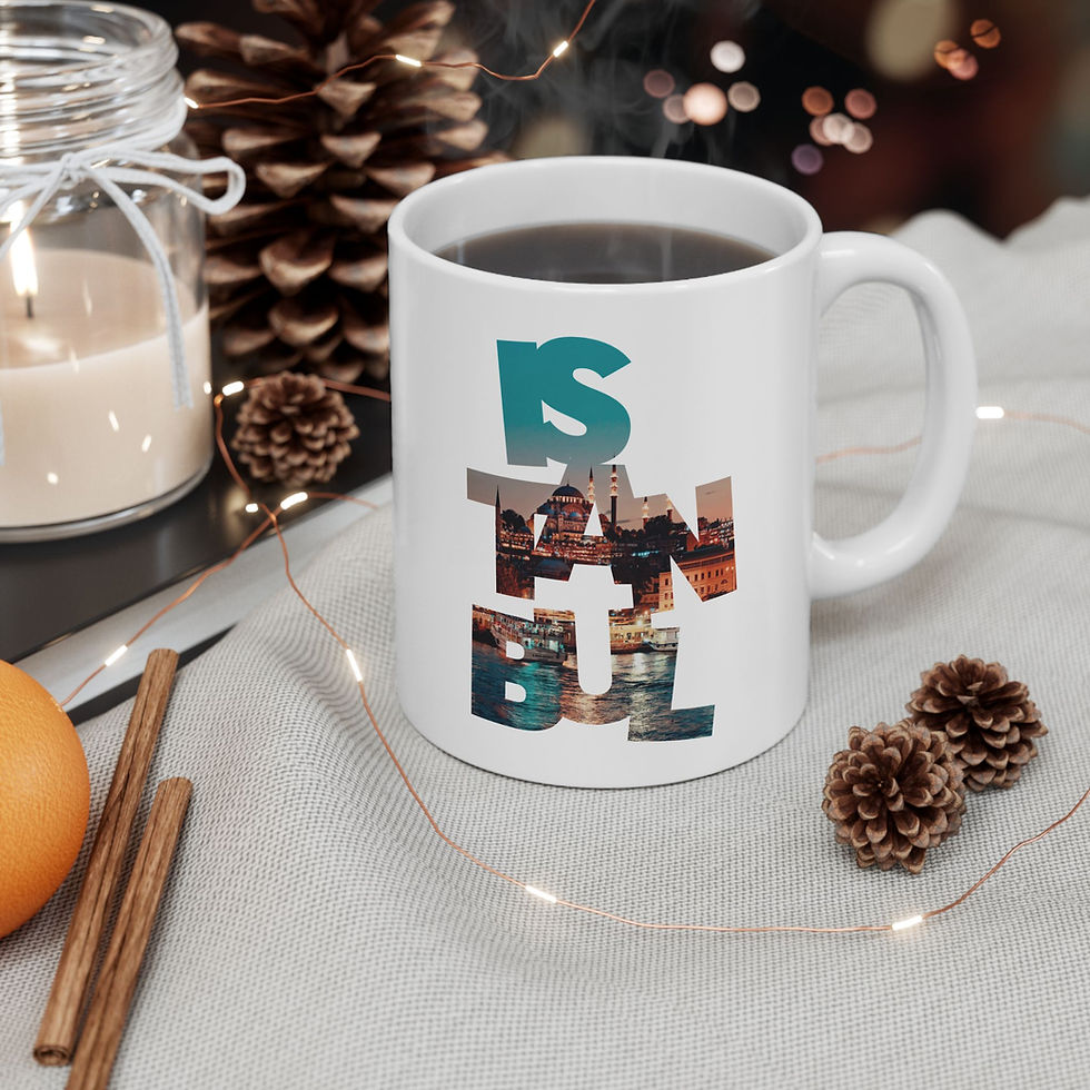 Thumbnail: Must Seen Istanbul Mug CFI V8 - Life Style - Right, Filled