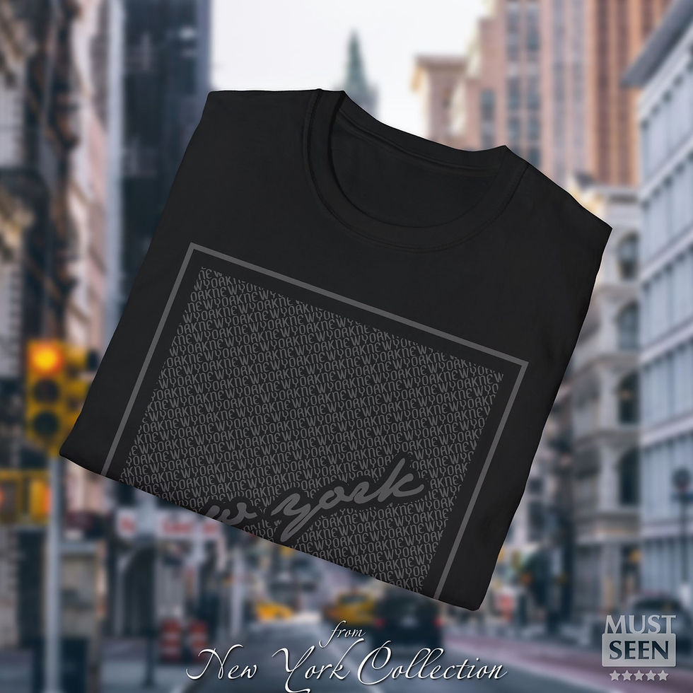 Thumbnail: Must Seen New York T-Shirt CN 3 - Folded